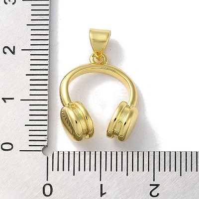 Rack Plating Brass Pendant KK-Z039-29G-1