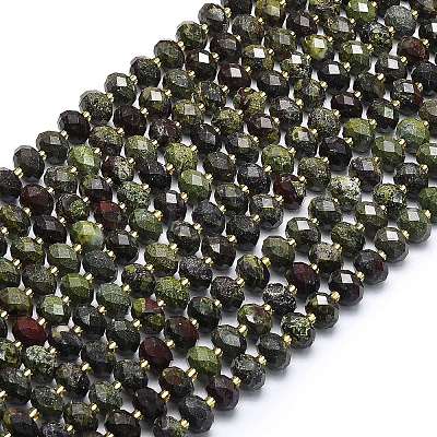 Natural Dragon Blood Beads Strands G-P573-A40-01-1