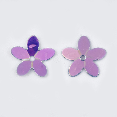 Plastic Paillette Beads PVC-R012-0430-1