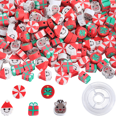 Christmas DIY Bracelets Jewelry Making Kit DIY-SC0026-08-1