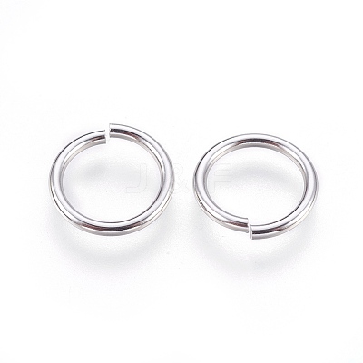 Tarnish Resistant 304 Stainless Steel Saw Cut Open Jump Rings STAS-P212-24P-05-1