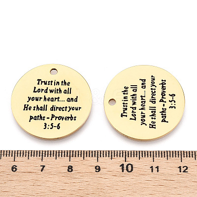 201 Stainless Steel Pendants LS-STAS-T064-37G-23-1