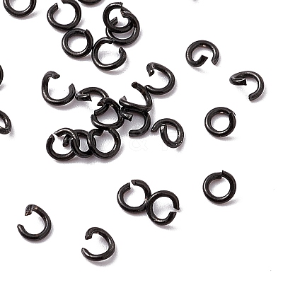 304 Stainless Steel Open Jump Rings STAS-L176-25C-B-1