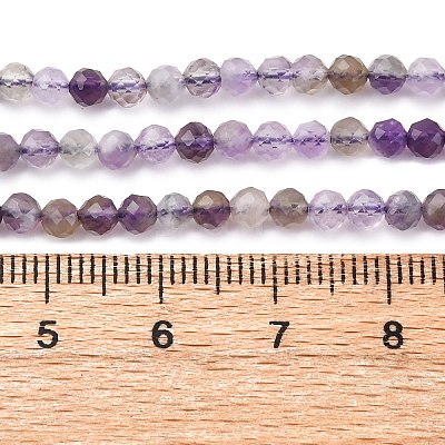 Natural Amethyst Beads Strands G-RM2025-A08-3mm-1