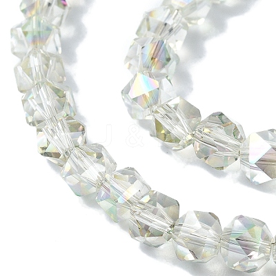 Electroplate Glass Beads X-EGLA-L018-B-AB02-1