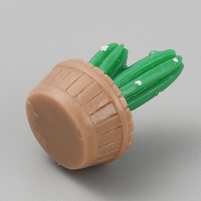 Cactus Miniature Ornaments DJEW-CJC0005-02G-1