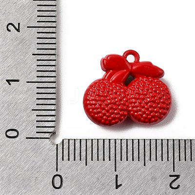 Baking Paint Zinc Alloy Pendants FIND-I070-02A-1