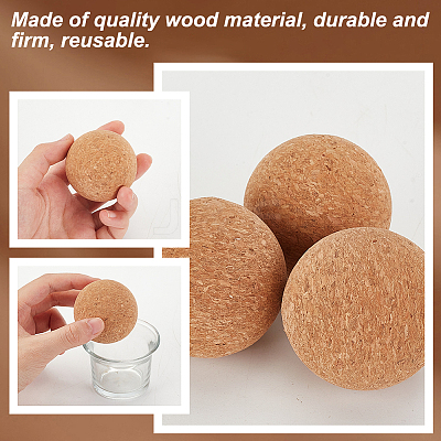Cork Massage Ball LS-FIND-WH0427-63B-1