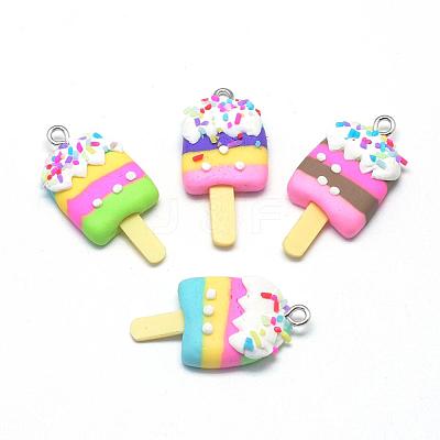 Handmade Polymer Clay Pendants CLAY-Q240-022-1