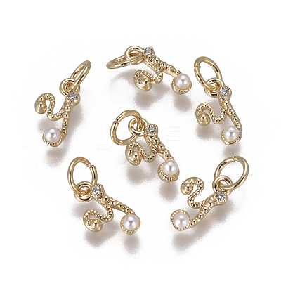 Brass Charms KK-L179-08Y-G-1