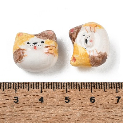 Handmade Polymer Clay Beads PY-CBABDB7-04B-1