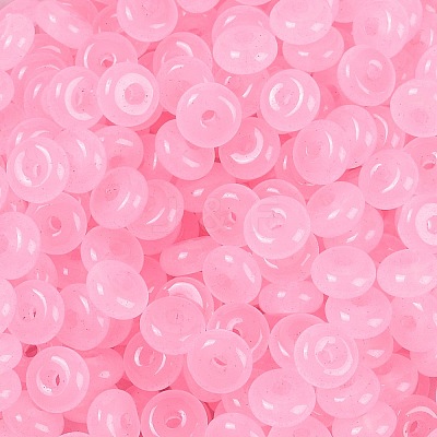 Transparent Colours Glass Seed Beads SEED-P008-01B-07-1