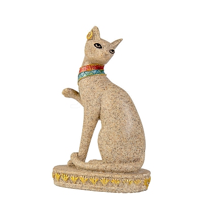 New Chinese Style Art Egyptian Cat Ornaments Creative Home Living Room Decorations Resin Crafts Small Ornaments Wholesale PW-WG29338-01-1