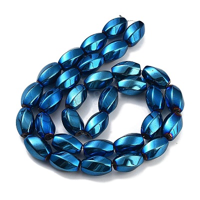 Synthetic Non-magnetic Hematite Beads Strands G-P545-G02-01E-1
