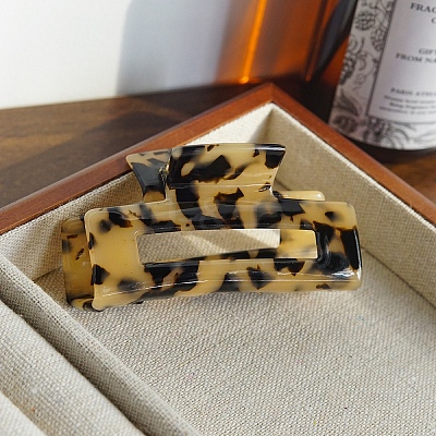 Cellulose Acetate(Resin) Claw Hair Clips PW-WGE4026-03-1