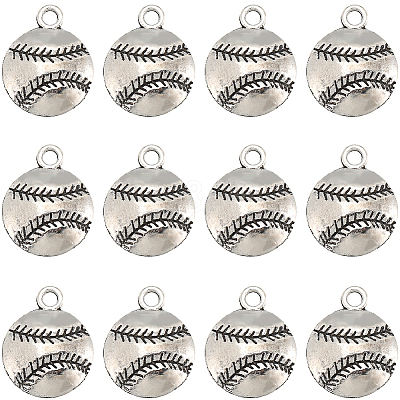 100PCS Tibetan Style Zinc Alloy Pendants TIBEP-SC0002-83-1