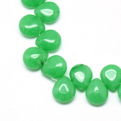 Natural White Jade Pendant Beads Strands X-G-T005-11-1