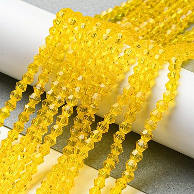 Transparent Glass Beads Strands EGLA-A039-T2mm-D22-1