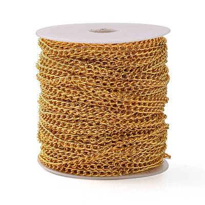 Iron Twisted Chains Curb Chains CHS007Y-G-1