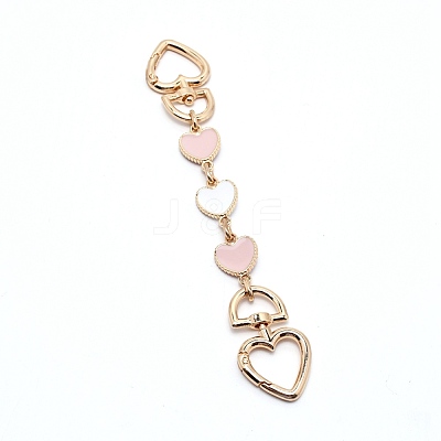 Light Gold Zinc Alloy Hanger Clasps FIND-WH0066-36D-1