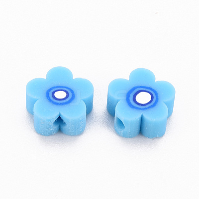 Handmade Polymer Clay Beads X-CLAY-N008-010-1