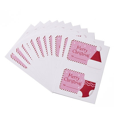 Christmas Theme Self-Adhesive Stickers DIY-A031-04-1