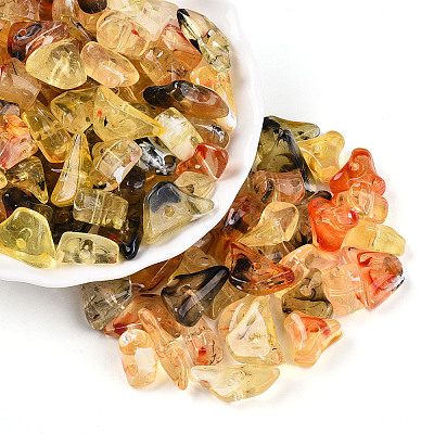 Transparent Acrylic Beads X1-TACR-T028-37H-1