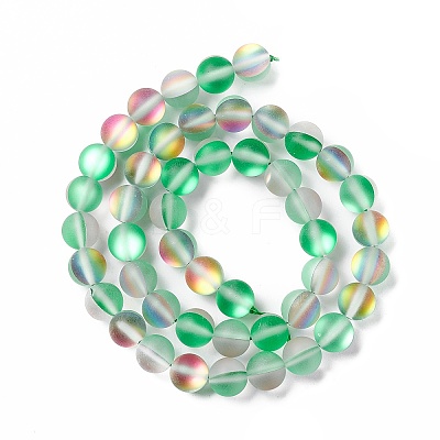 Synthetic Moonstone Beads Strands G-E573-01B-20-1