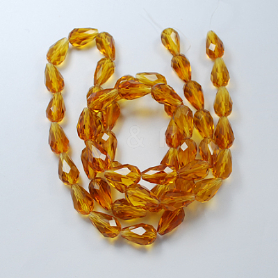 Glass Beads Strands LS-GLAA-R024-11x8mm-10-1