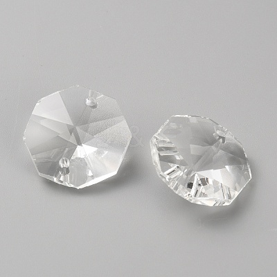 Octagon Sew on Glass Rhinestone GLAA-WH20008-03A-02-1