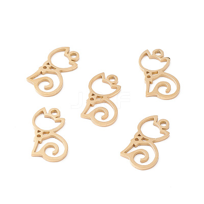 Ion Plating(IP) 304 Stainless Steel Pendants A-STAS-S105-JN366-2-1
