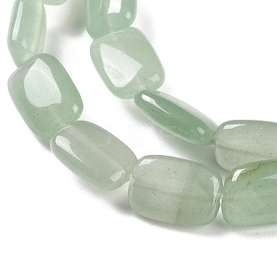 Natural Green Aventurine Beads Strands G-K357-D13-01-1