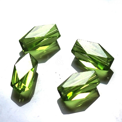 Imitation Austrian Crystal Beads SWAR-F055-12x6mm-17-1