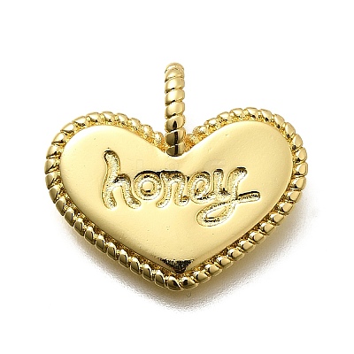 Brass Pendants KK-Z093-13G-1
