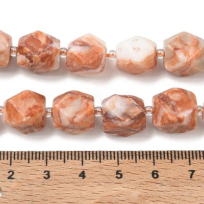 Natural Red Netstone Beads Strands GG-CBAF8A8-A02-01-1