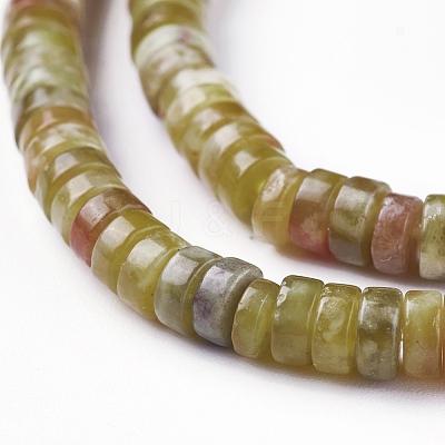 Natural Serpentine Jade Beads Strands G-F612-02B-1