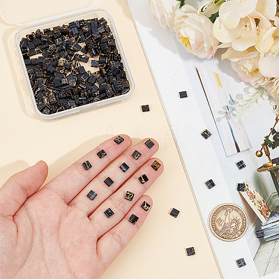300Pcs 2-Hole Glass Seed Beads SEED-NB0002-12-1