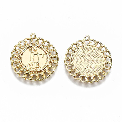 Brass Pendants KK-R114-07-NF-1