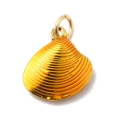Brass Enamel Charms KK-A268-08G-01-1