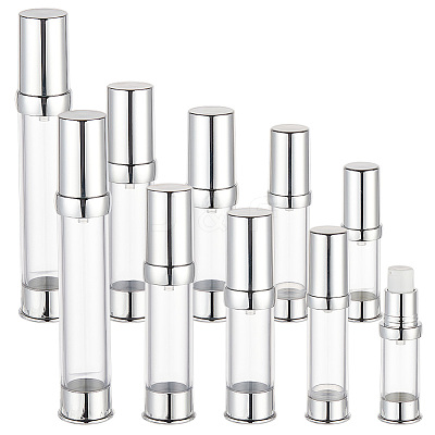 10Pcs 5 Styles Plastic Pump Bottles MRMJ-OC0003-79A-1
