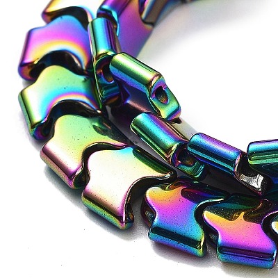 Synthetic Non-magnetic Hematite Beads Strands G-P545-I01-01B-1