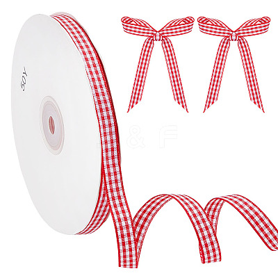 Polyester Ribbons SRIB-WH0011-359A-01-1