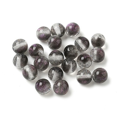 Two Tone Resin Beads RESI-Q025-02A-E-1
