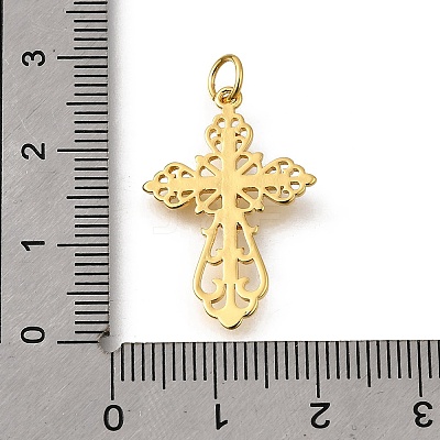 Brass Pendants KK-U072-24G-1