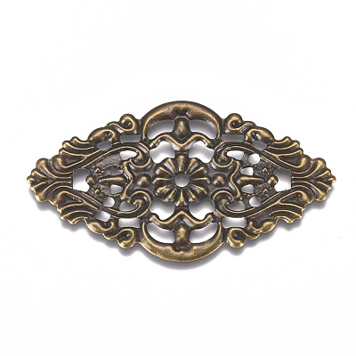 Iron Filigree Joiners Links IFIN-G087-01AB-1