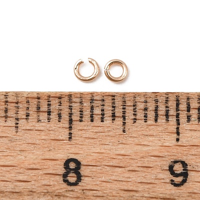 1/20 14K Gold Filled Open Jump Rings KK-G164-03G-02-1