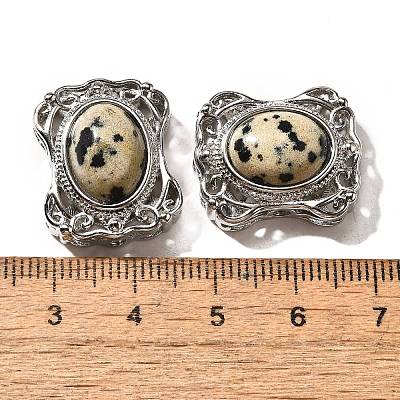 Natural Dalmatian Jasper Multi-Strand Links KK-M304-05P-09-1