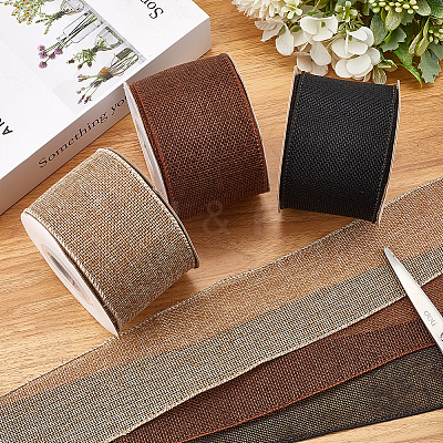Burlap Lace Rolls OCOR-WH20006-57B-1