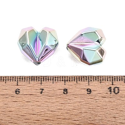 UV Plating Opaque Acrylic Beads OACR-Q198-11-1