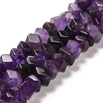 Natural Amethyst Beads Strands G-N327-05-18-1